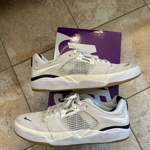 Nike White and Black Ishod Wair